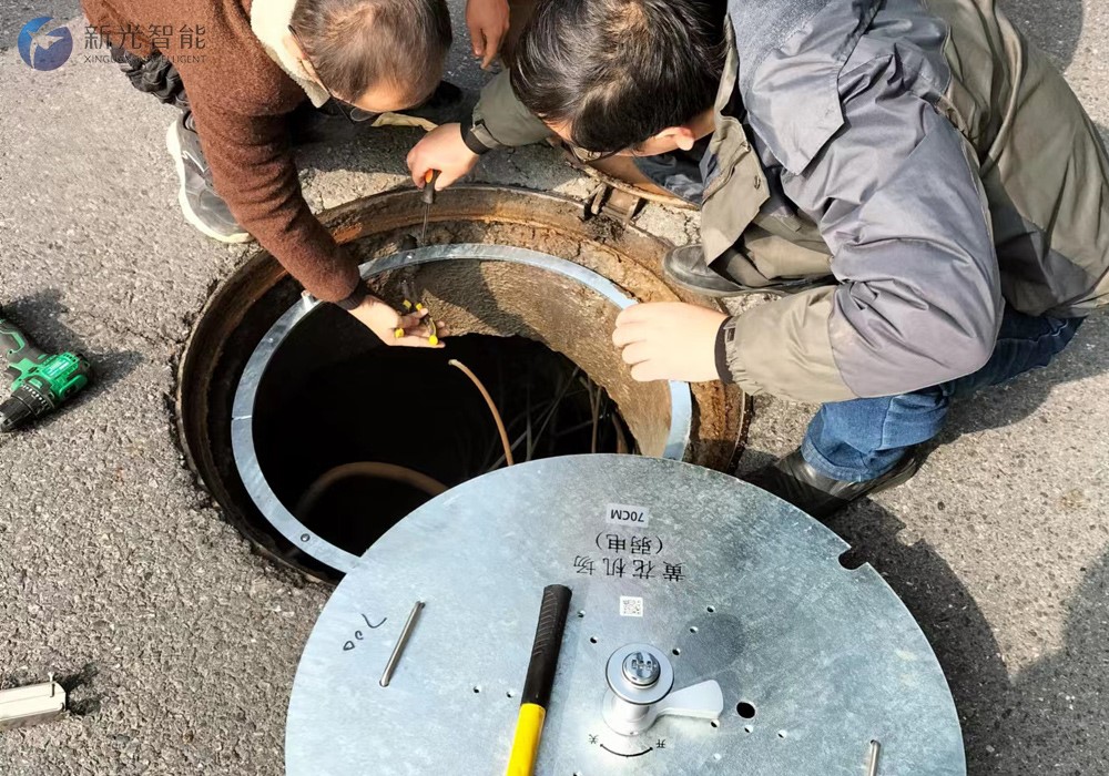 NB-IOT智能井盖管理系统，为市民出行保平安