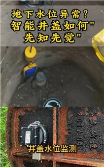 井盖监控器+浮球水位，水位异常提前预知