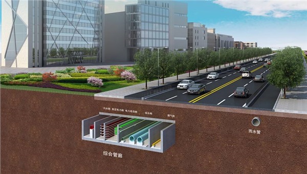 安阳市地下综合管廊︰合上“拉链马路” 扯下“空中蛛网”