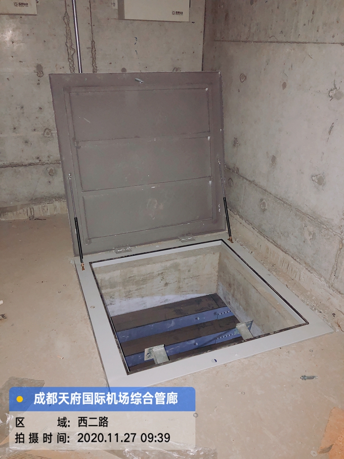 防火盖板现场