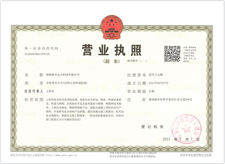 重磅！湖南新光电力科技有限公司成立！