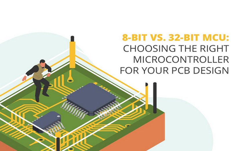 8位单片机与32位单片机MCU,为您的 PCB 设计选择合适的微控制器